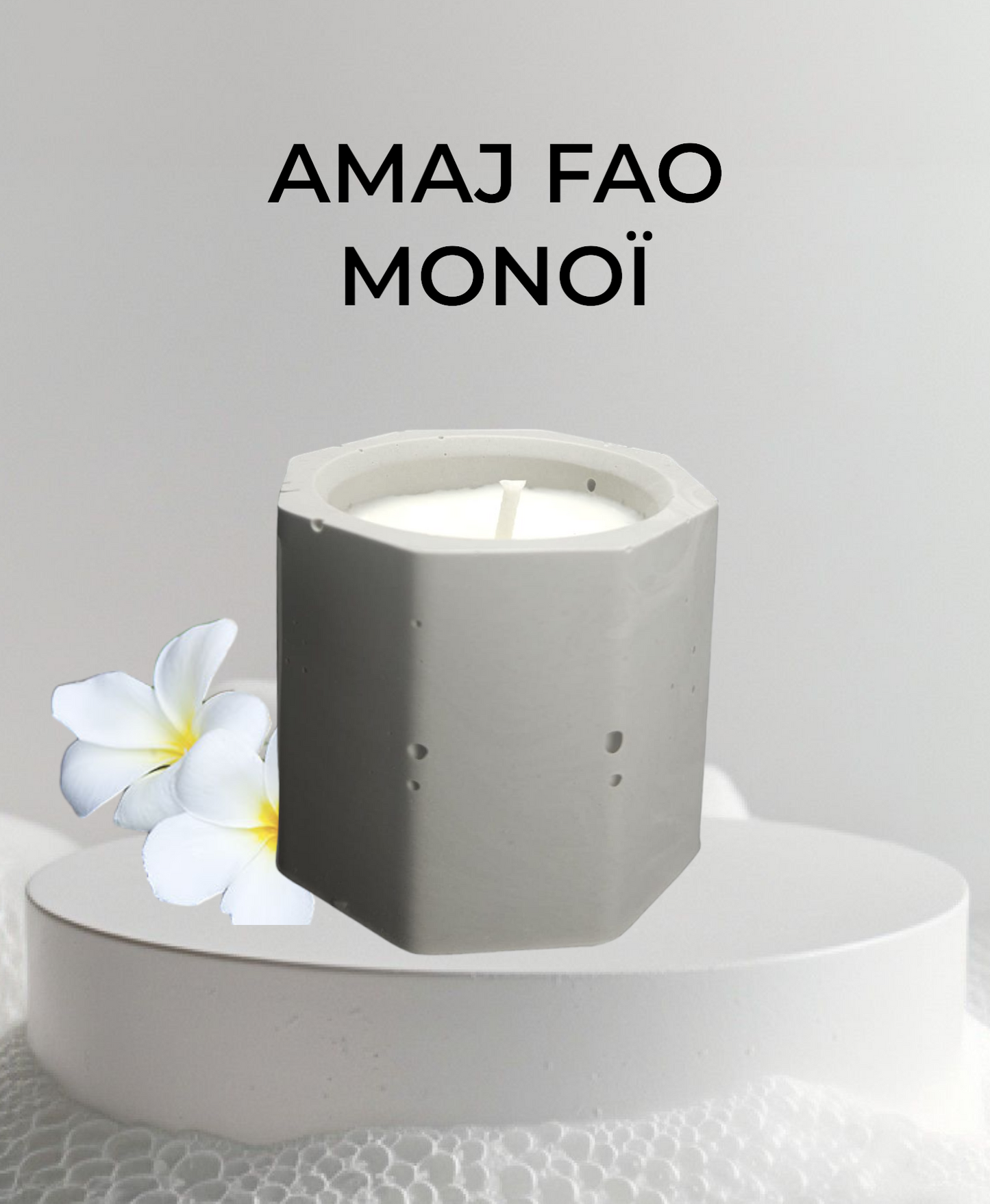 Bougie Monoï 🕯️🌺