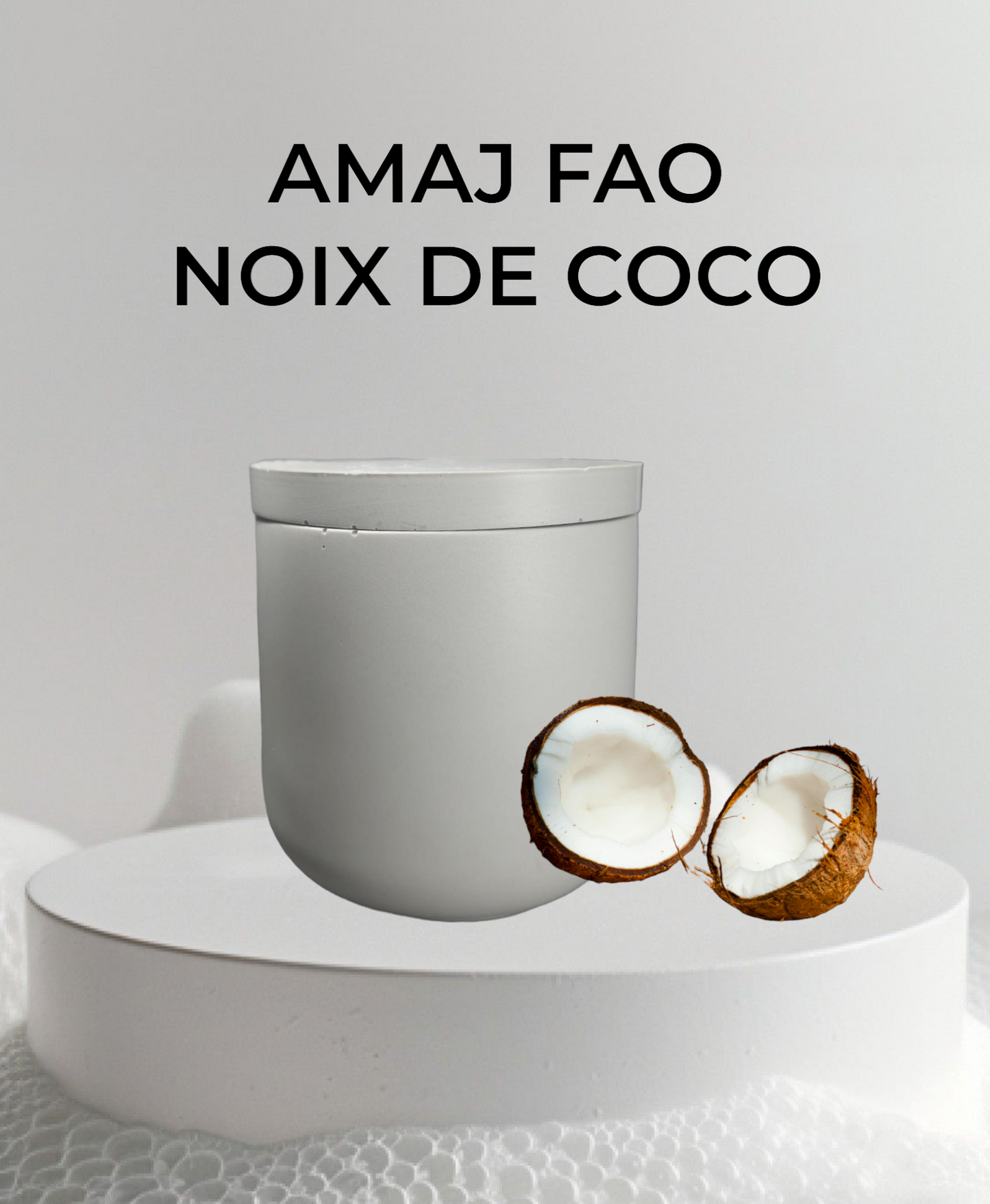 Bougie Noix de Coco 🥥🌴